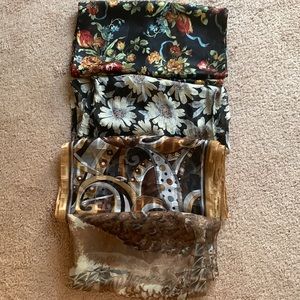 Four scarves